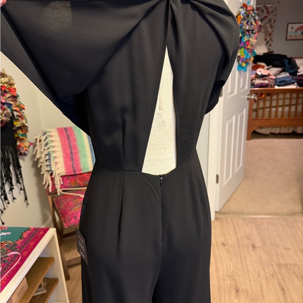 NWT Lulu’s Elegant Black Jumpsuit - Small - Picture 7 of 10